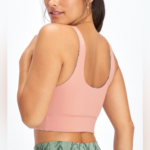 Fabletics Harlyn Midi Medium Impact Reversible Sports Bra Size Medium - Picture 4 of 12